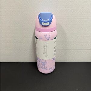 Pink and Blue Water Bottle
